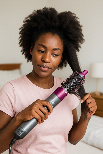 Cepillo Secador 5 En 1 Peinados Rápidos y Duraderos.